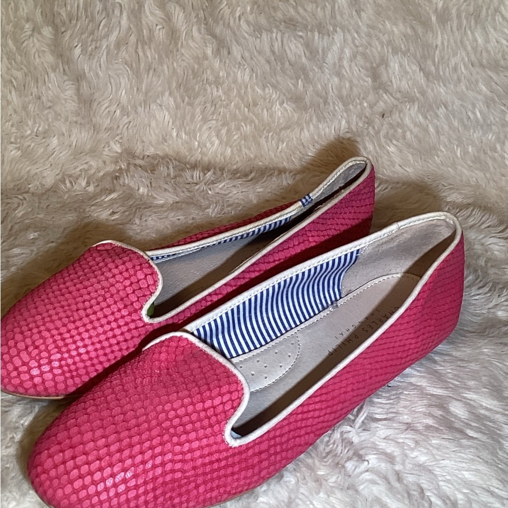 Charles Philip Shanghai Lizzette Flat Size 9.5 - Picture 3 of 7